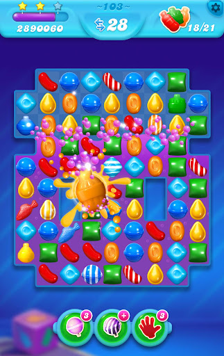 A vibrant and colorful world of candies and soda, evoking a sense of fun and excitement.