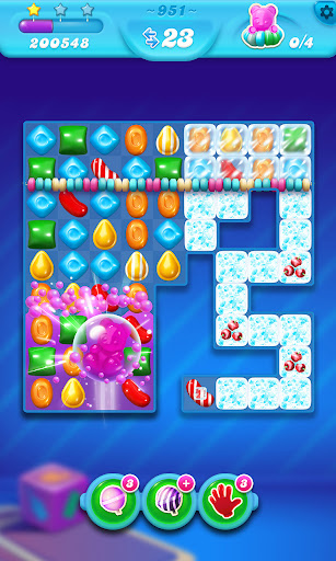 A vibrant and colorful world of candies and soda, evoking a sense of fun and excitement.