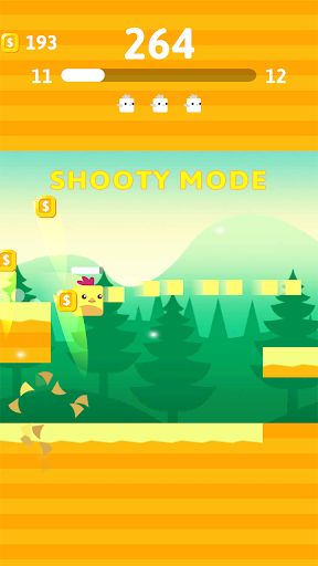 A vibrant, playful bird navigating through colorful obstacles, symbolizing fun and challenge in a mobile game.