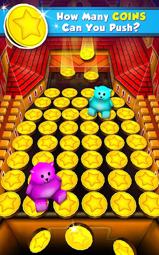 A nostalgic and engaging coin pusher game experience on mobile, evoking childhood arcade memories.