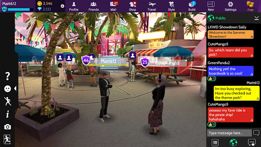 A vibrant and interactive virtual world where creativity and social interaction blend seamlessly in Avakin Life.