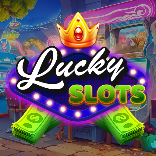 A vibrant and colorful depiction of a slot machine spinning with excitement, capturing the thrill and anticipation of hitting the jackpot in a casino setting.