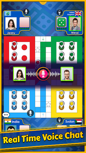 A nostalgic and lively depiction of friends and family gathered around a digital Ludo board, symbolizing joy and togetherness.