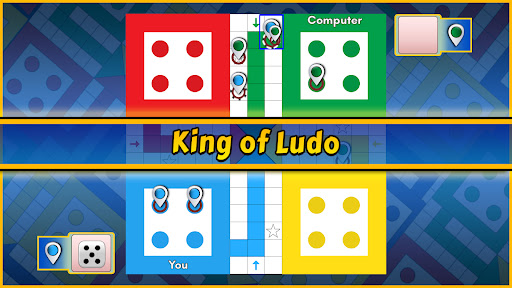 A nostalgic and lively depiction of friends and family gathered around a digital Ludo board, symbolizing joy and togetherness.