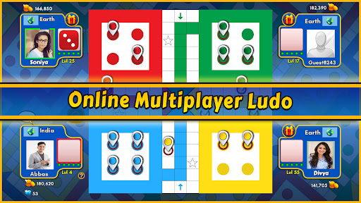 A nostalgic and lively depiction of friends and family gathered around a digital Ludo board, symbolizing joy and togetherness.