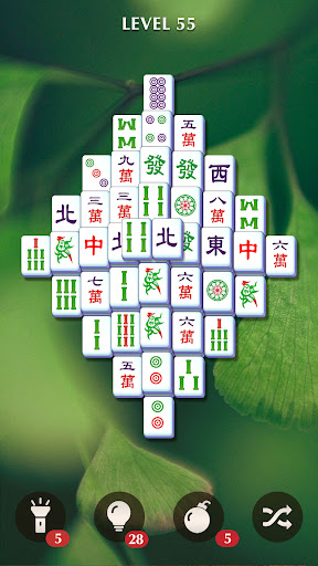 A calming journey through a tile matching puzzle, providing tranquility and mental engagement.