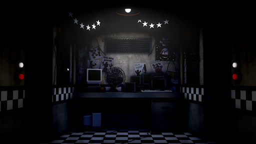 A chilling and suspenseful atmosphere, capturing the eerie essence and thrilling experience of Five Nights at Freddy's 3.