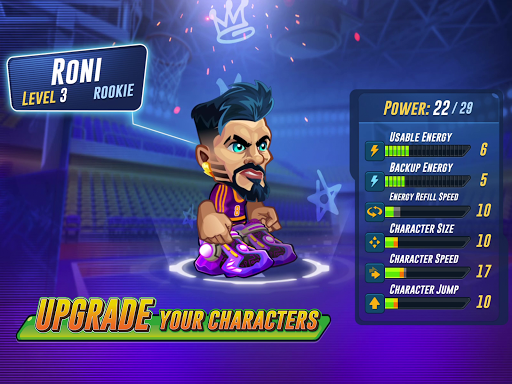 A thrilling basketball game with fast-paced action and competitive spirit, capturing the excitement of online multiplayer sports.