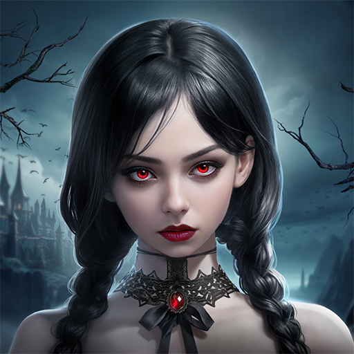 A mysterious and thrilling world of vampires awaits, filled with adventure and strategic challenges.