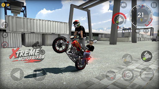 Feel the rush of adrenaline as you race through the stunning landscapes on your favorite motorbike in Xtreme Motorbikes.