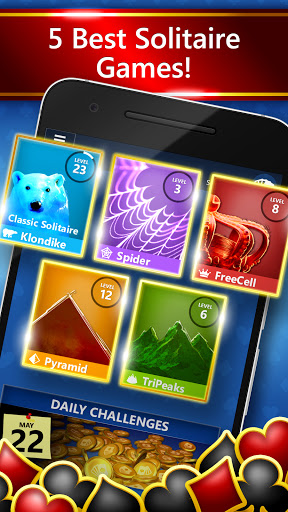 A nostalgic journey through classic solitaire games, now available on mobile. Embrace the joy and challenge with Microsoft Solitaire Collection.