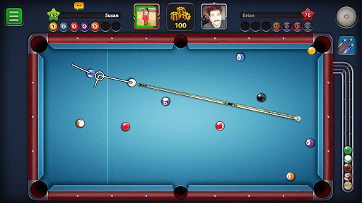 An exciting and competitive world of online billiards, where players strategize, compete, and connect globally in the 8 Ball Pool game.