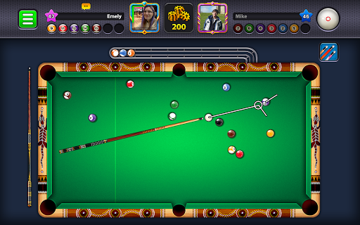 An exciting and competitive world of online billiards, where players strategize, compete, and connect globally in the 8 Ball Pool game.