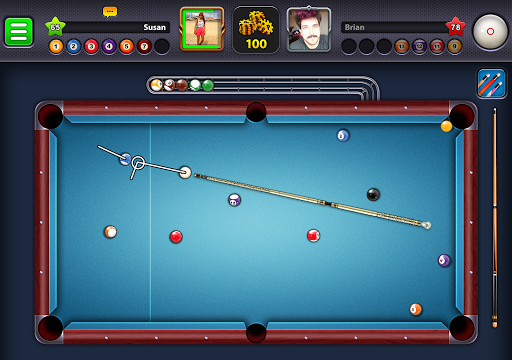 An exciting and competitive world of online billiards, where players strategize, compete, and connect globally in the 8 Ball Pool game.