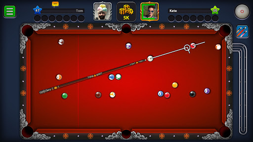 An exciting and competitive world of online billiards, where players strategize, compete, and connect globally in the 8 Ball Pool game.