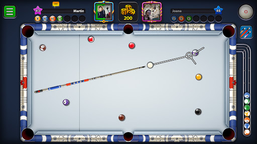 An exciting and competitive world of online billiards, where players strategize, compete, and connect globally in the 8 Ball Pool game.