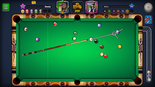 An exciting and competitive world of online billiards, where players strategize, compete, and connect globally in the 8 Ball Pool game.