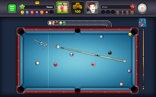 An exciting and competitive world of online billiards, where players strategize, compete, and connect globally in the 8 Ball Pool game.