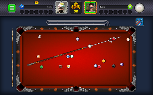 An exciting and competitive world of online billiards, where players strategize, compete, and connect globally in the 8 Ball Pool game.