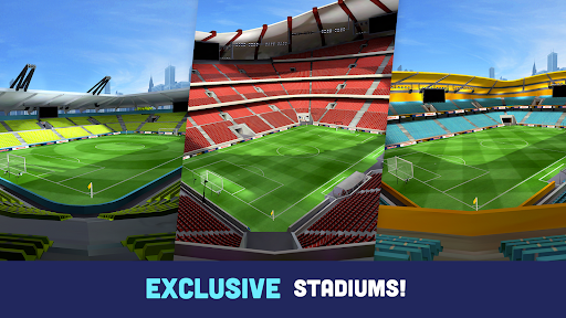 Exciting and thrilling soccer match on a mobile device, capturing the passion and energy of the game.