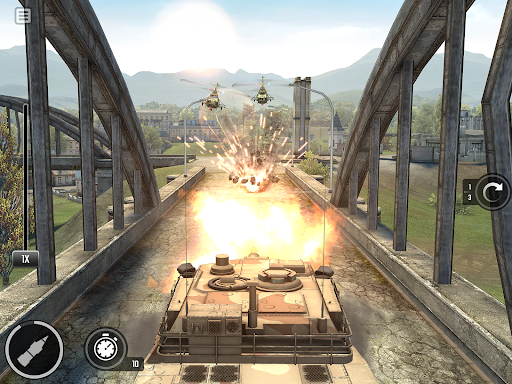 An intense scene from Sniper 3D, capturing the thrill and focus required in the game.