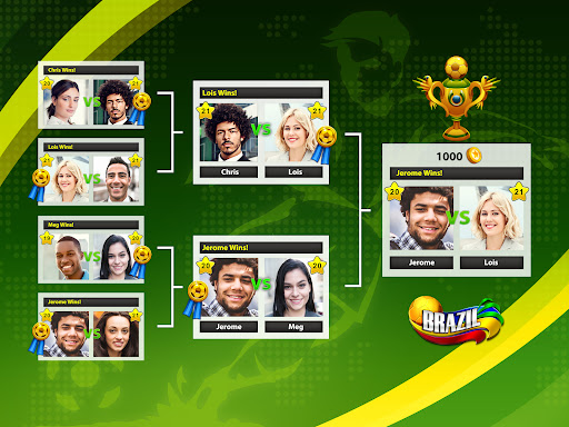 A thrilling soccer match unfolding on a vibrant digital field, capturing the excitement and strategy of Soccer Stars.