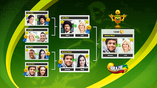 A thrilling soccer match unfolding on a vibrant digital field, capturing the excitement and strategy of Soccer Stars.