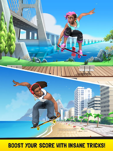 Feel the adrenaline rush of skateboarding in Top Skater, where thrilling tricks and vibrant skate parks await.