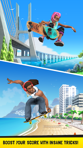 Feel the adrenaline rush of skateboarding in Top Skater, where thrilling tricks and vibrant skate parks await.