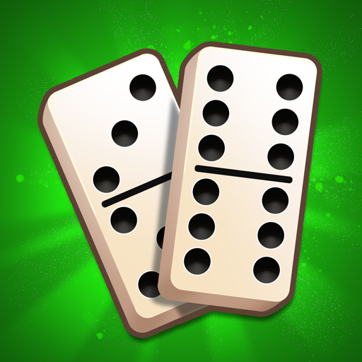 Exciting dominoes game with friends on mobile, capturing the thrill and fun of classic domino play.