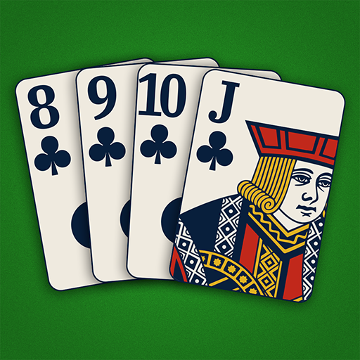 A vibrant card game scene where players immerse in the colorful and engaging world of Gin Rummy Solitaire, experiencing joy and excitement.