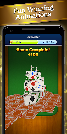 A vibrant card game scene where players immerse in the colorful and engaging world of Gin Rummy Solitaire, experiencing joy and excitement.