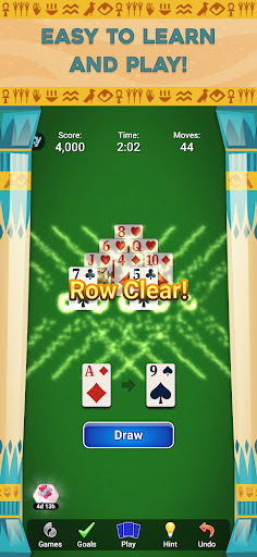 A thrilling journey into the world of Pyramid Solitaire Saga, capturing the excitement and challenge of this free card game.