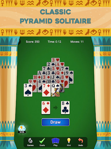 A thrilling journey into the world of Pyramid Solitaire Saga, capturing the excitement and challenge of this free card game.