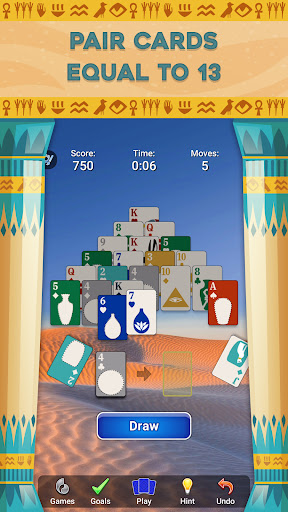 A thrilling journey into the world of Pyramid Solitaire Saga, capturing the excitement and challenge of this free card game.