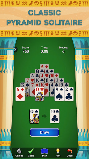 A thrilling journey into the world of Pyramid Solitaire Saga, capturing the excitement and challenge of this free card game.