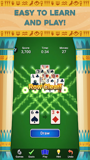 A thrilling journey into the world of Pyramid Solitaire Saga, capturing the excitement and challenge of this free card game.