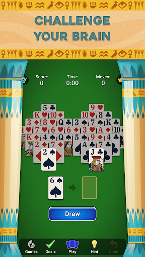 A thrilling journey into the world of Pyramid Solitaire Saga, capturing the excitement and challenge of this free card game.