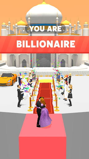 A thrilling virtual sprint in Money Run 3D, filled with cash collection and obstacle dodging excitement.