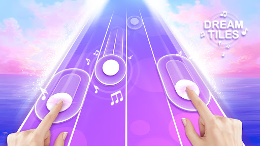 A vibrant, colorful image depicting a joyful musical journey with piano tiles and notes, evoking excitement and creativity in music lovers.