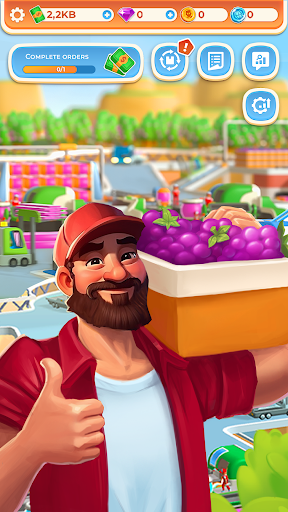 A colorful and engaging puzzle game world filled with vibrant berries and strategic challenges.