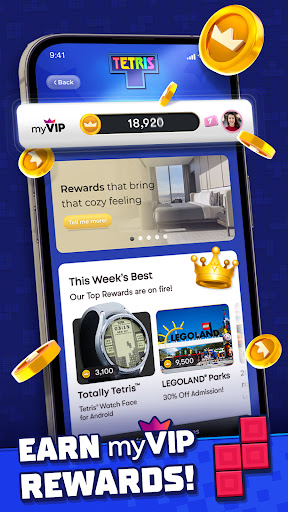 A nostalgic journey into the world of Tetris, where classic puzzle meets modern mobile convenience.