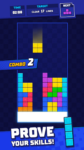 A nostalgic journey into the world of Tetris, where classic puzzle meets modern mobile convenience.