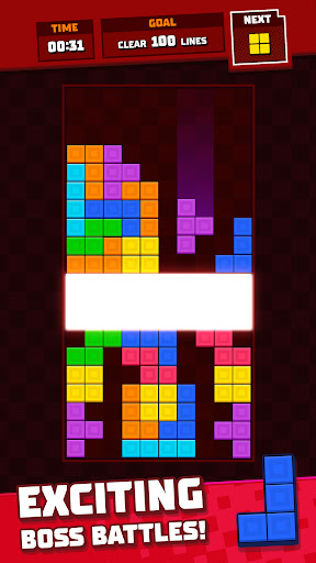 A nostalgic journey into the world of Tetris, where classic puzzle meets modern mobile convenience.