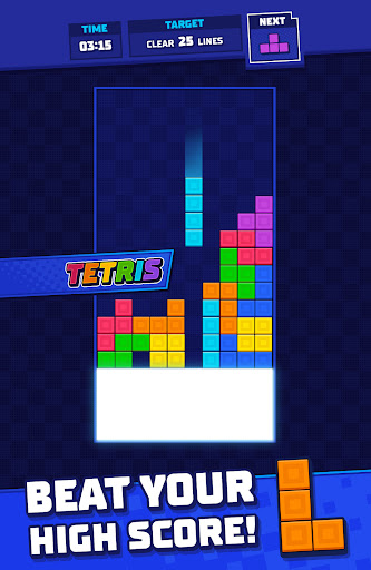 A nostalgic journey into the world of Tetris, where classic puzzle meets modern mobile convenience.