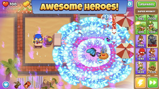 A thrilling strategic adventure awaits in Bloons TD 6, where vibrant graphics and clever tactics merge for endless fun.