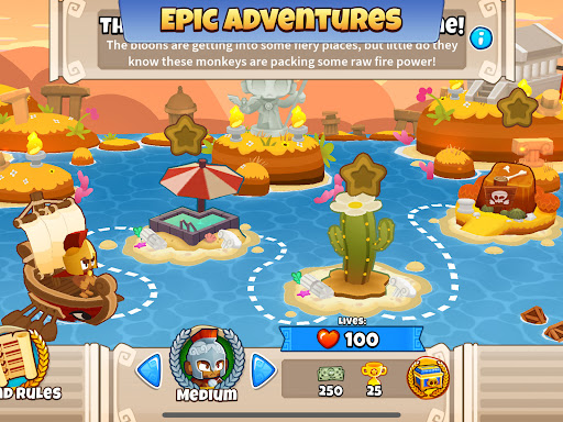 A thrilling strategic adventure awaits in Bloons TD 6, where vibrant graphics and clever tactics merge for endless fun.