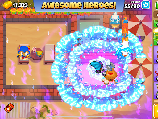 A thrilling strategic adventure awaits in Bloons TD 6, where vibrant graphics and clever tactics merge for endless fun.