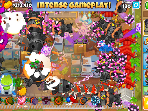 A thrilling strategic adventure awaits in Bloons TD 6, where vibrant graphics and clever tactics merge for endless fun.