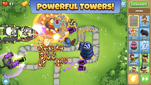 A thrilling strategic adventure awaits in Bloons TD 6, where vibrant graphics and clever tactics merge for endless fun.